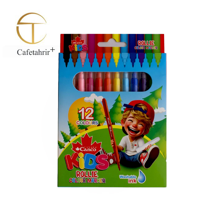 ماژیک رنگ آمیزی کنکو مدل ROLLIE بسته  12 عددی